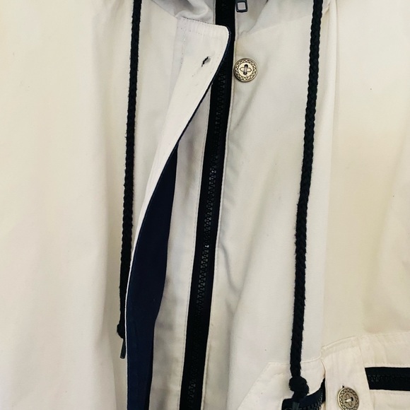 Mulberry Street white lined wind breaker;sailing jacket. - Picture 5 of 8